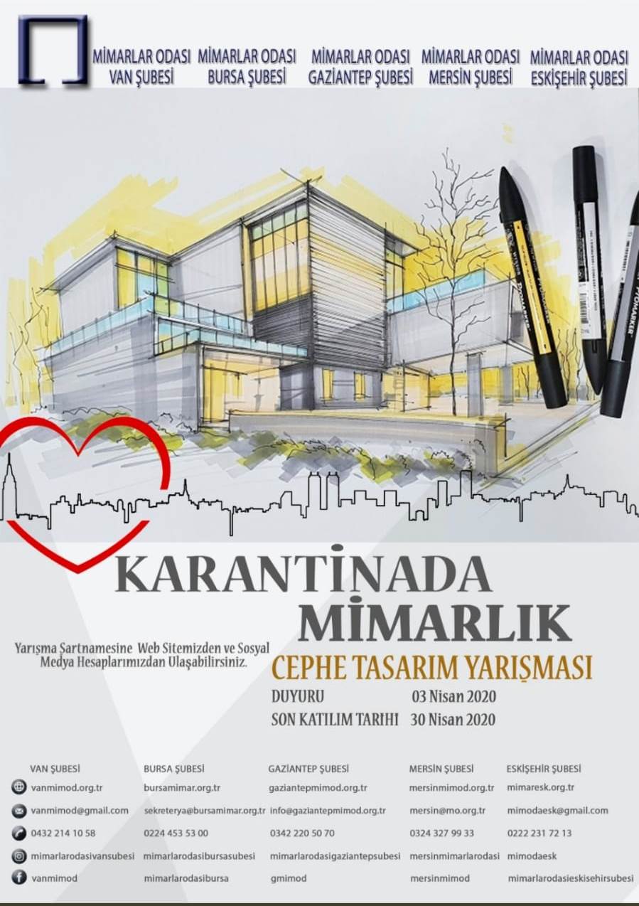 ‘Karantinada mimarlık'