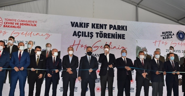 Vakıf Bera Kent Parkı hizmete açıldı