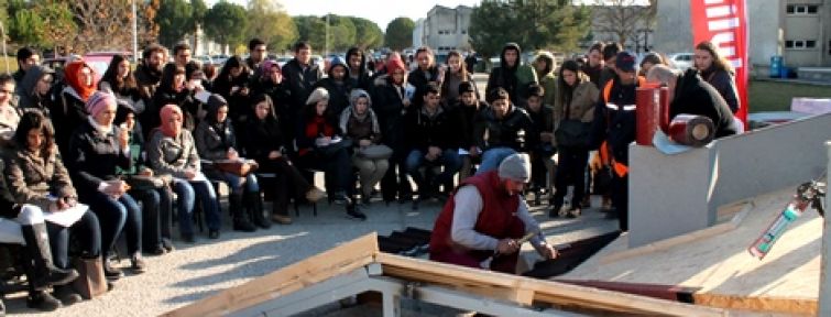 ÇATIDER’den mimar adaylarına uygulamalı eğitim