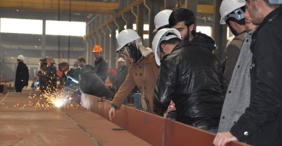 Genç mühendislerden Sinta Beton'a tam not