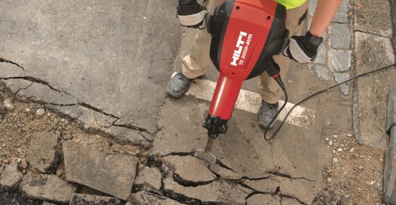 Hilti’nin En Güçlü Kırıcısı TE 3000 AVR
