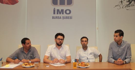 İMO Bursa Yemenli meslektaşlarını ağırladı