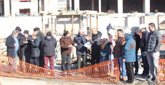 İnşaat mühendislerinden teknik gezi