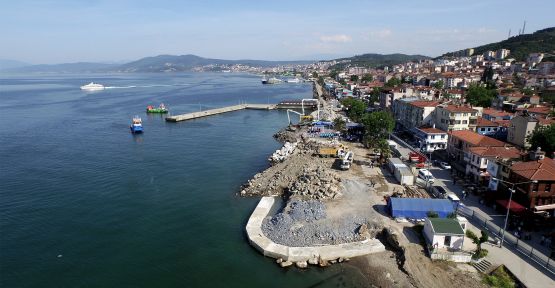 Mudanya sahillerinde dönüşüm başladı