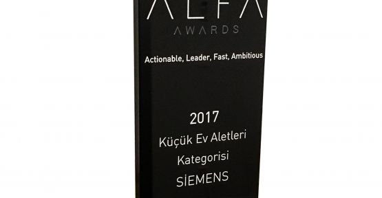 Siemens’e A.L.F.A. ödülü