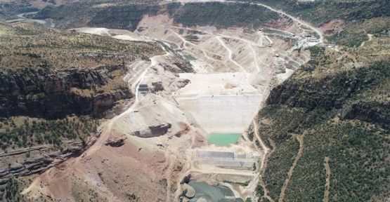 Türkiye’nin ikinci büyük sulama barajı yükseliyor
