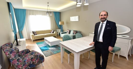 Yıldırım'da örnek daireler görücüye çıktı