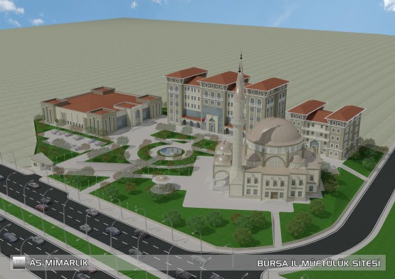 YENİ MÜFTÜLÜK BİNASI GÖZ KAMAŞTIRACAK