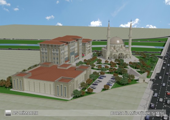 YENİ MÜFTÜLÜK BİNASI GÖZ KAMAŞTIRACAK