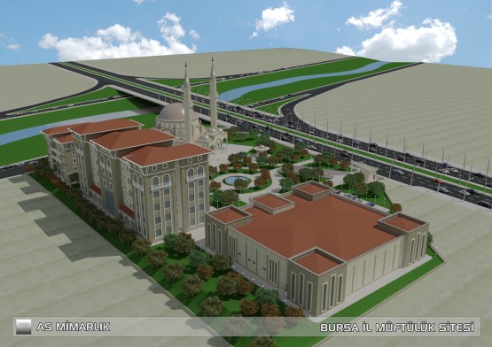 YENİ MÜFTÜLÜK BİNASI GÖZ KAMAŞTIRACAK