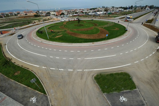 40 Metrelik bulvar açıldı