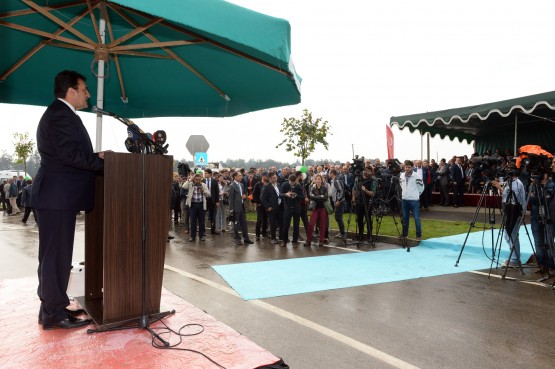 40 Metrelik bulvar açıldı