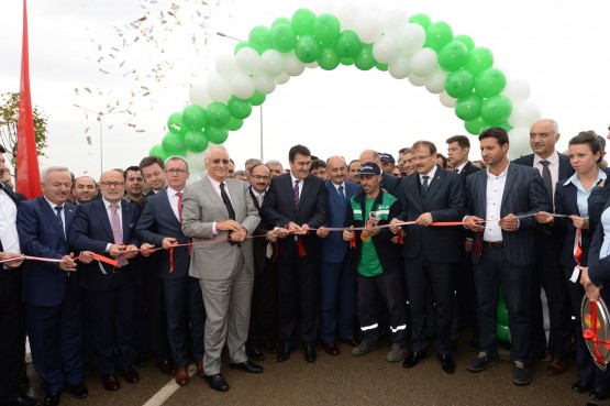 40 Metrelik bulvar açıldı