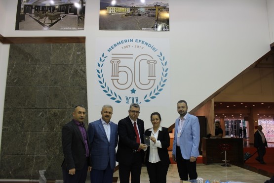 İMSİAD, fuarda stant açan üyelerini ziyaret etti