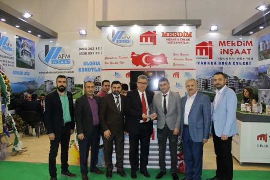 İMSİAD, fuarda stant açan üyelerini ziyaret etti