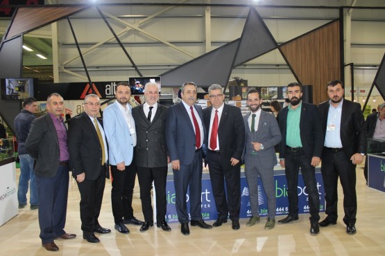 İMSİAD, fuarda stant açan üyelerini ziyaret etti