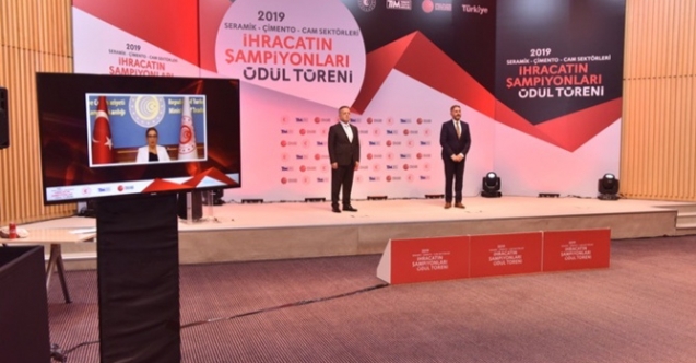 Seramik, çimento, cam sektörleri şampiyonları belli oldu