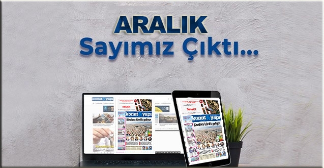 Yılın son sayısı sizlerle…