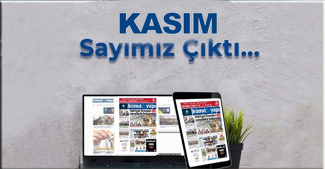 Kasım sayımız çıktı...