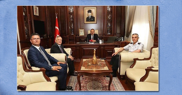 KARATAŞ’TAN VALİ CANBOLAT’A  ZİYARET