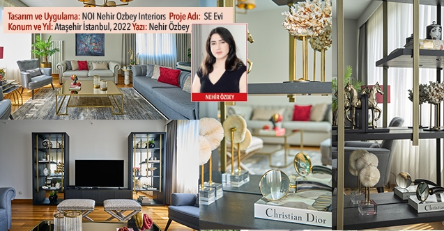 Modern, şık ve zamansız bir yaşam alanı