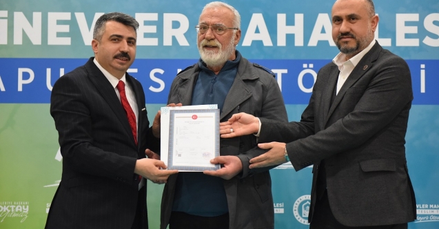 Yıldırım’da ‘imar’ tasarrufu