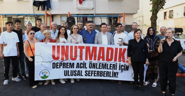 17 Ağustos depremi Osmangazi’de unutulmadı