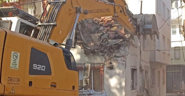 Metruk bina yıkımları hız kazandı