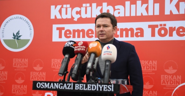 Osmangazi’de temel atmalar hız kesmiyor