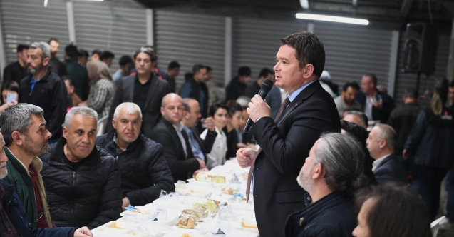 Osmangazi Belediyesi’nin iftar sofrası doldu taştı