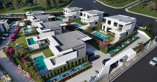 Paris İnşaat’tan modern site konsepti villalar