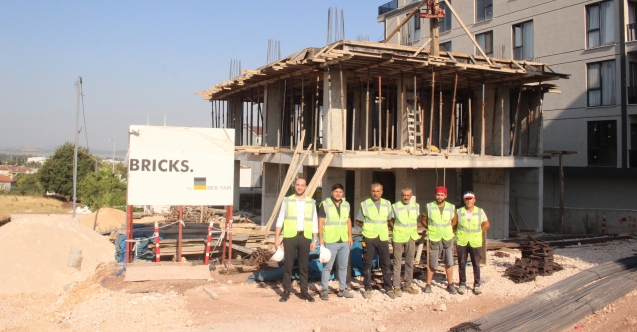 Bek Construction’ın Akçalar’daki Bricks projesi hızla ilerliyor