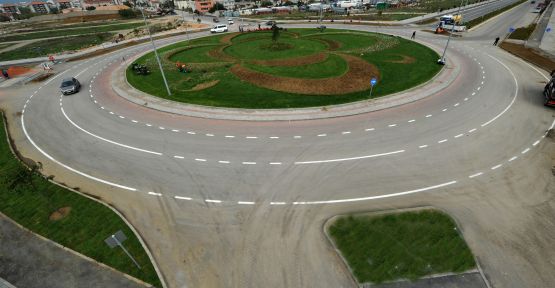 40 metrelik bulvar hizmete açıldı