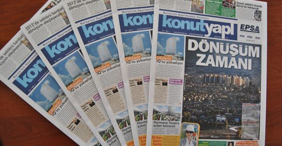 Konut ve Yapı Gazetesi gündemi belirledi