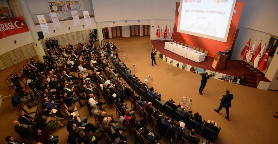 Bursa’nın kentsel dönüşümü ele alındı