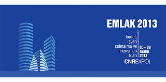 Emlak 2013 Aralık'ta CNR EXPO'da
