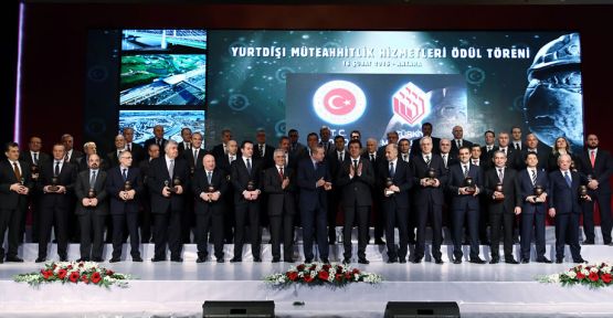 Erdoğan'dan müteaahitlere ödül