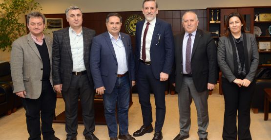 İMO Bursa'dan Burkay'a ziyaret