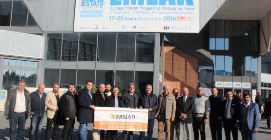 İMSİAD CNR Emlak Fuarında