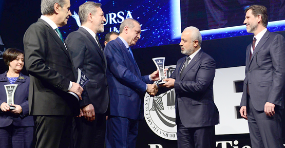 Mescioğlu'na Cumhurbaşkanı Erdoğan'dan Ödül