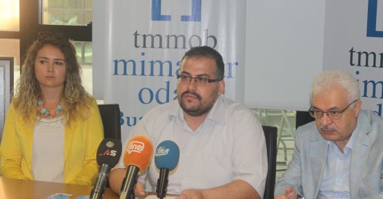Mimarlar Odası Bursa Şubesi'nde deprem!