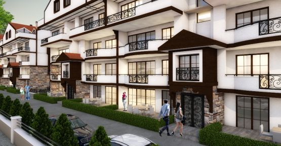 Türk mimari motiflerle süslü proje