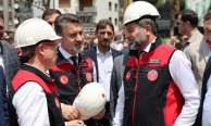 Başkan Vekili Biba Gürsu'ya çıkarma yaptı