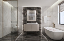 Kaleli ürünleriyle banyo tasarımında püf noktalar