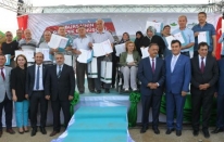 Soğanlı’da ilk anahtarlar Bakan Özhaseki’den