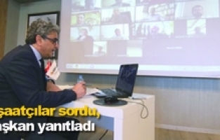 İnşaatçılar sordu, başkan yanıtladı