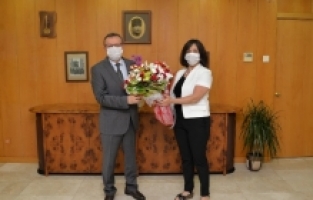 Mimarlardan Rektör Prof. Dr. Kılavuz’a ziyaret