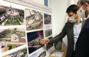 Gürsu’nun simgesi olacak yeni kent meydanı oluşuyor