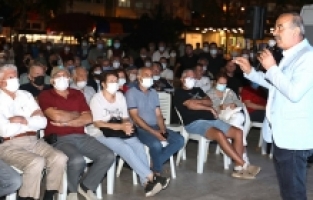 Güzelyalı imar planı halka anlatıldı