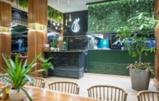 Samimi atmosferde yemek keyfi